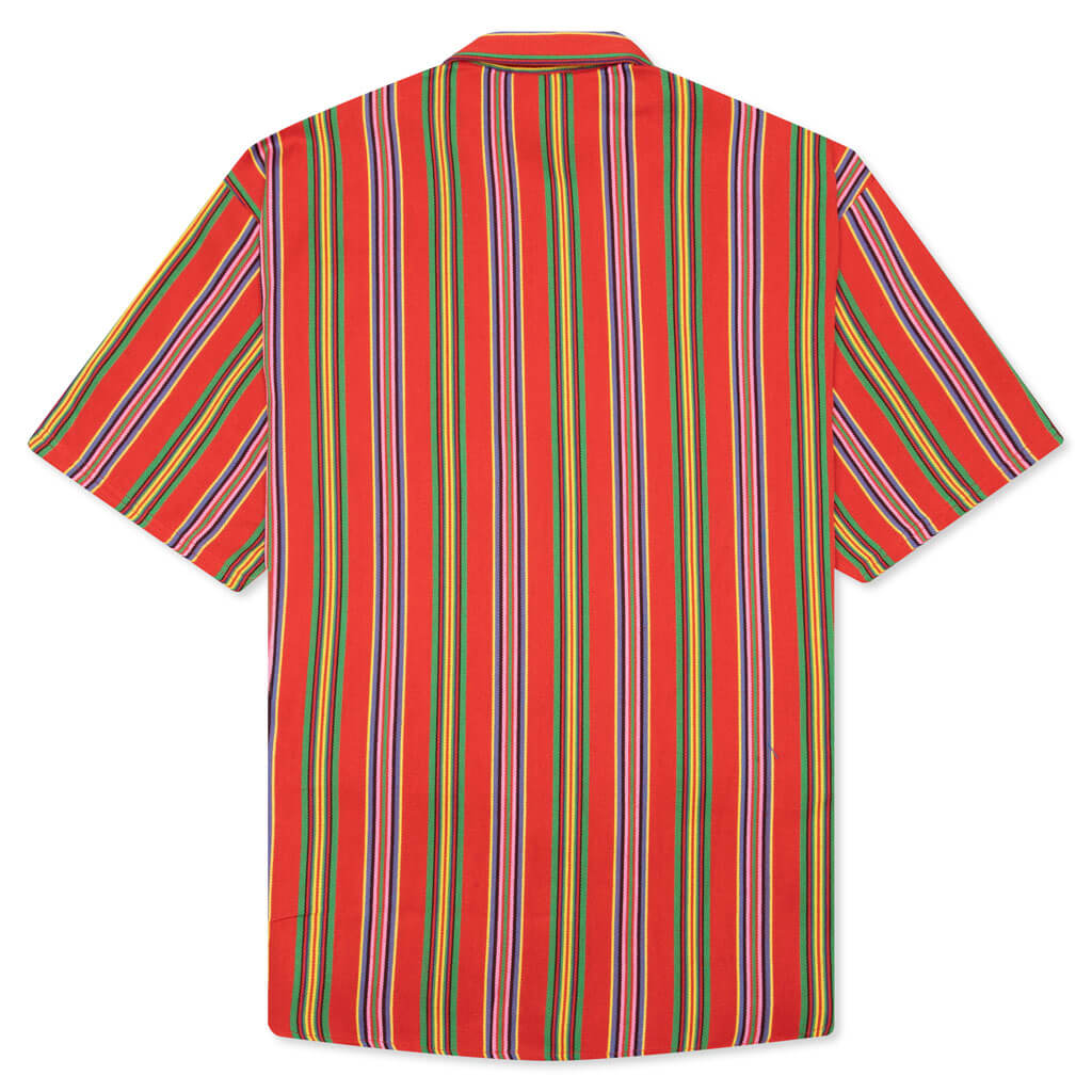 Nailed S/S Button Down - Red
