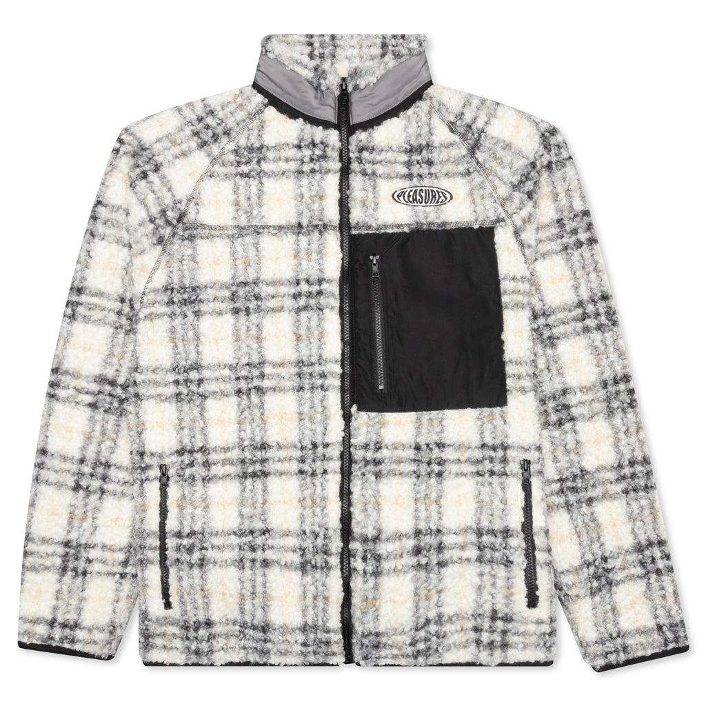 Wraith Poodle Polar Fleece Jacket - Grey