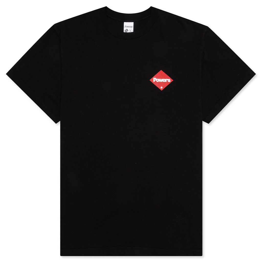 Diamond Logo S/S Tee - Black