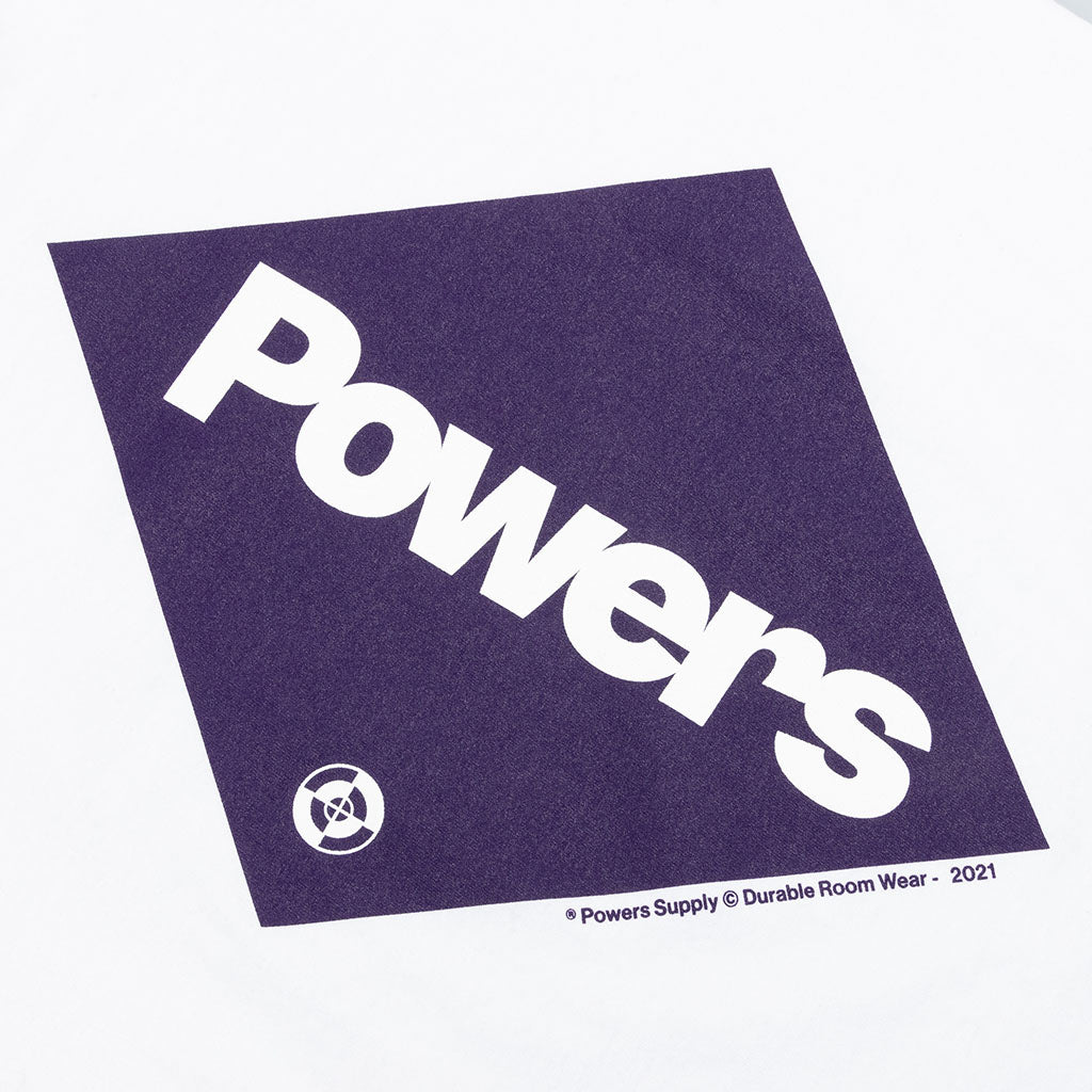 Diamond Logo S/S Tee - White