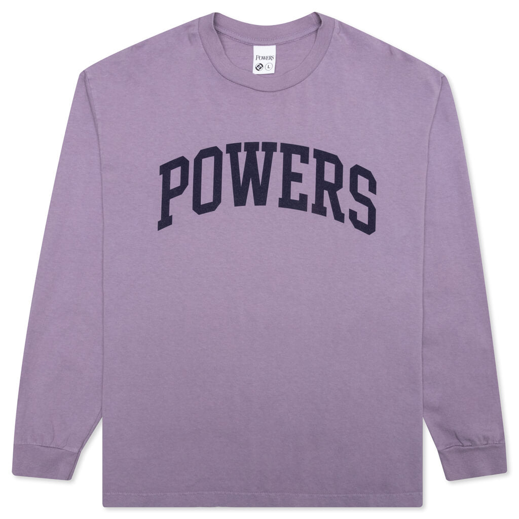 Arch L/S Tee - Muted Plum