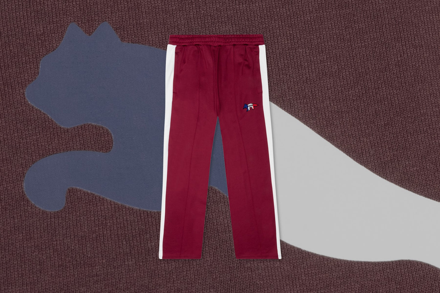 Puma x Maison Kitsune T7 Track Pant - Red