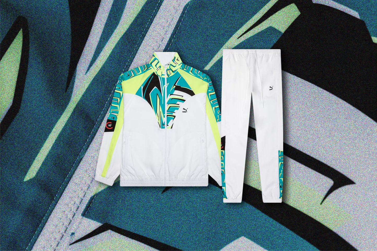 OG Disc Track Jacket - White
