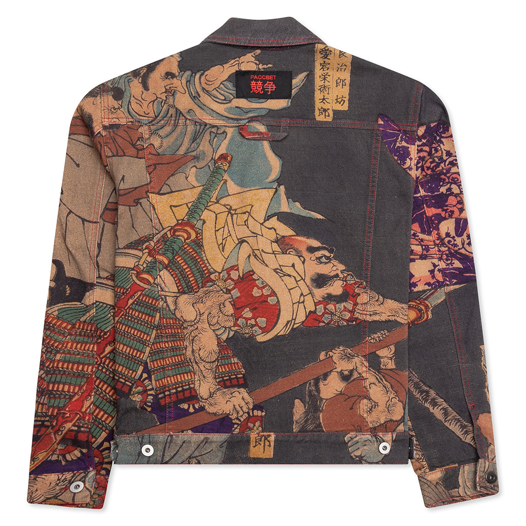 Denim Jacket - All Over Print