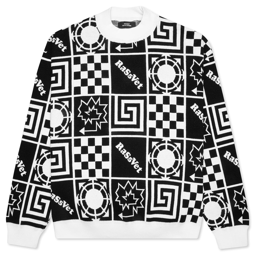 Multi Board Sweater - White