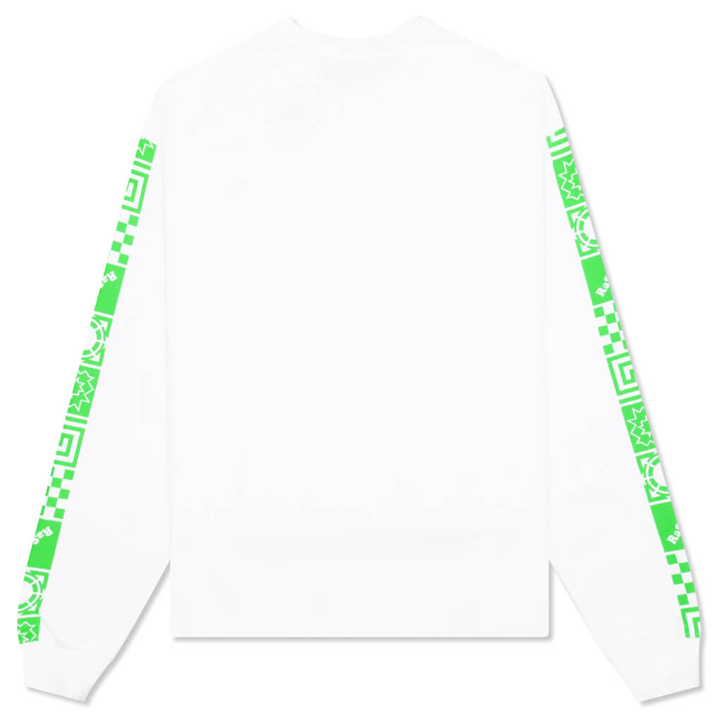 Square Logos L/S Tee - White