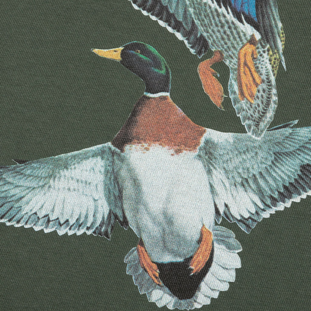 Duck Print T-Shirt - Forest