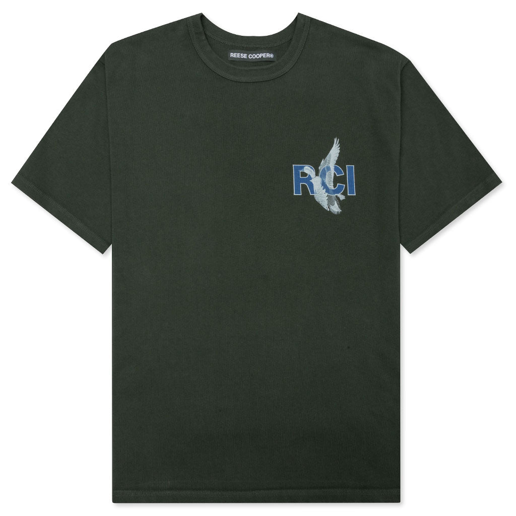 Duck Print T-Shirt - Forest