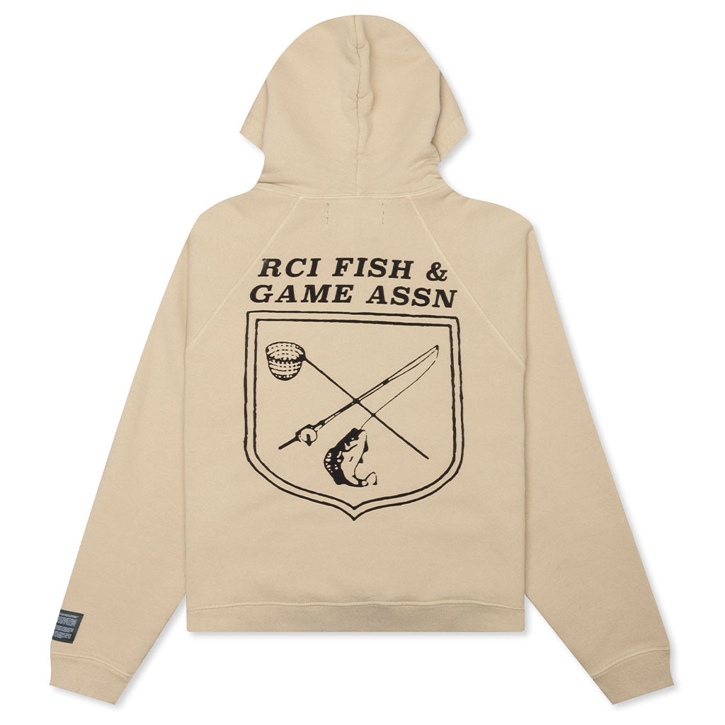 Piru Creek Hooded Sweatshirt - Khaki