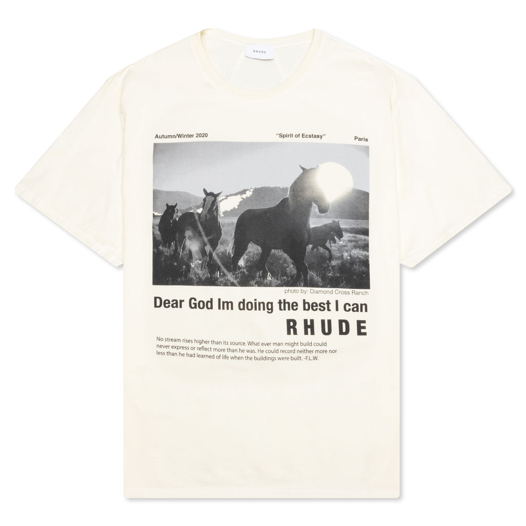 Best I Can Graphic Tee - White