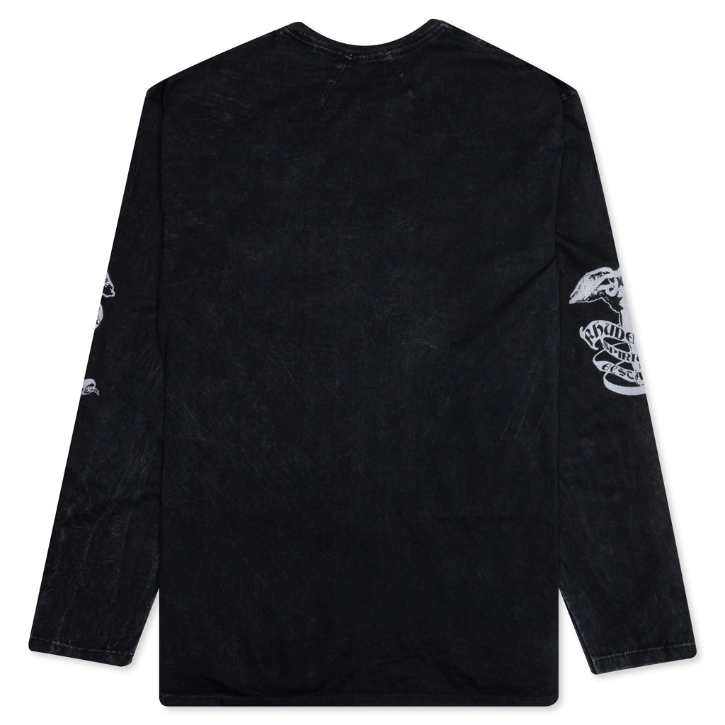 Blue Woman Graphic L/S - Black