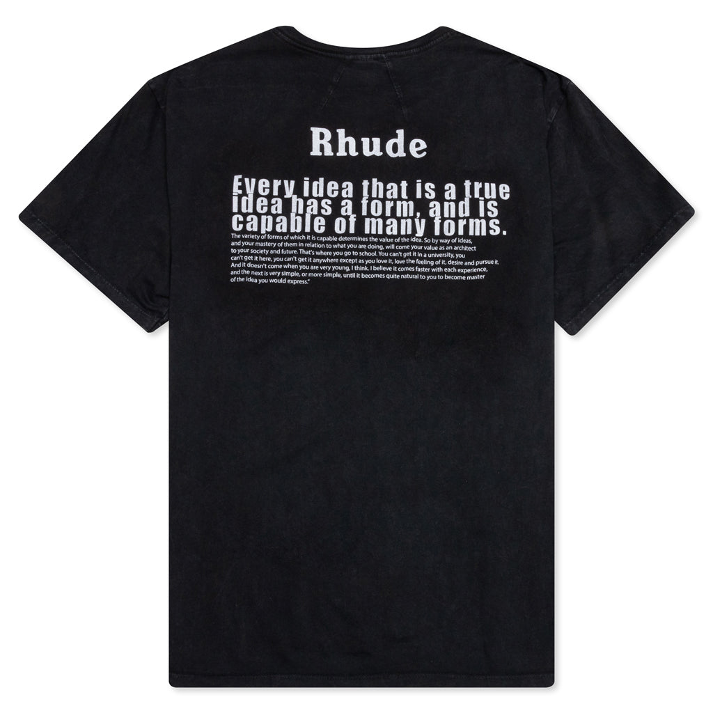 Falling For You Graphic Tee - Black