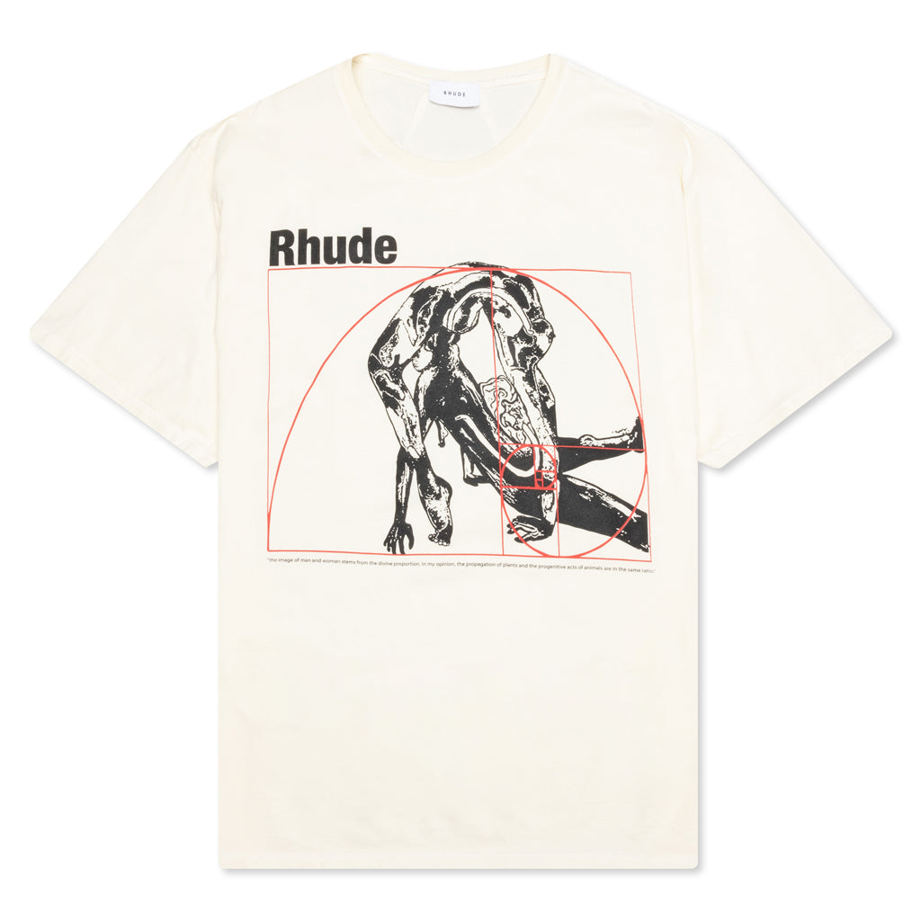 Golden Rule Graphic Tee - White