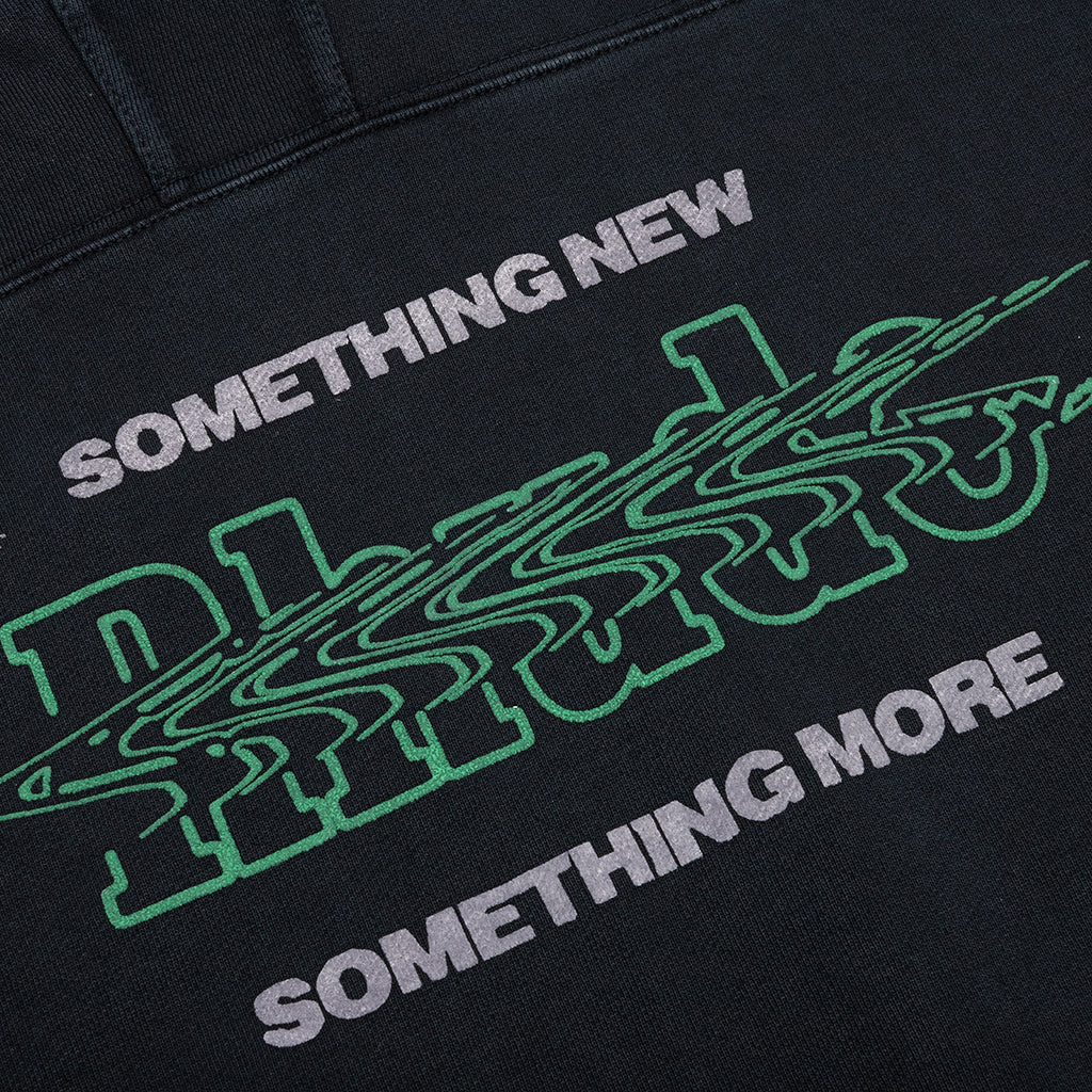 Psychadelic Skull Graphic Hoodie - Black