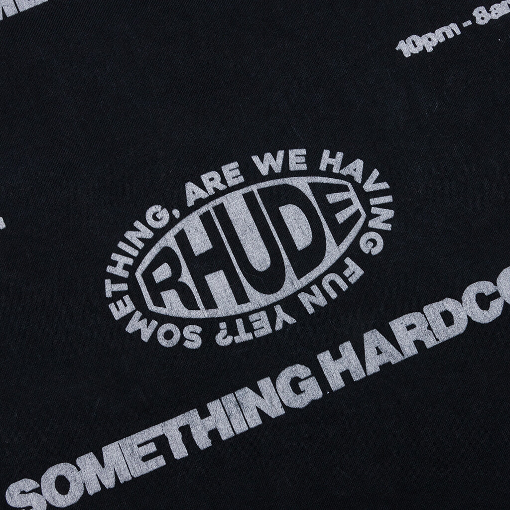 Something More Graphic Tee - Black
