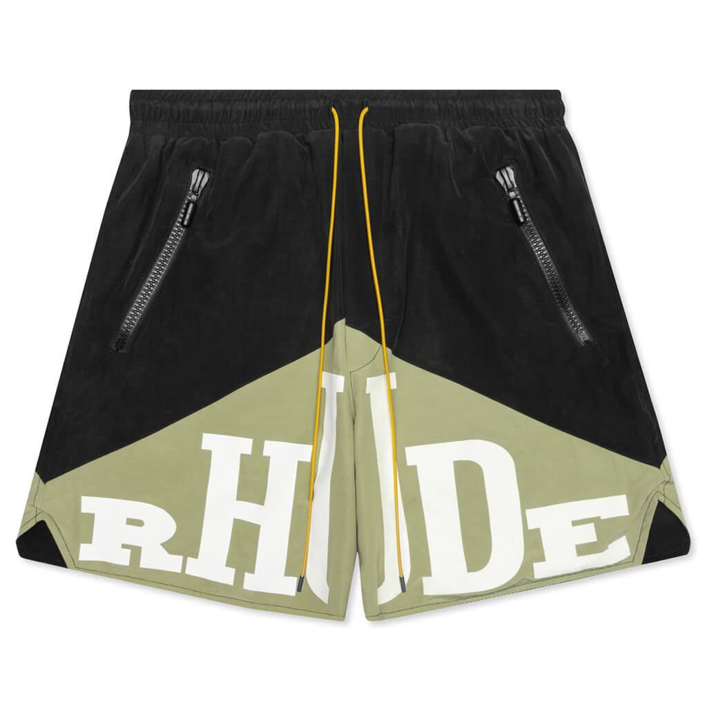 Yachting Shorts - Black/Green