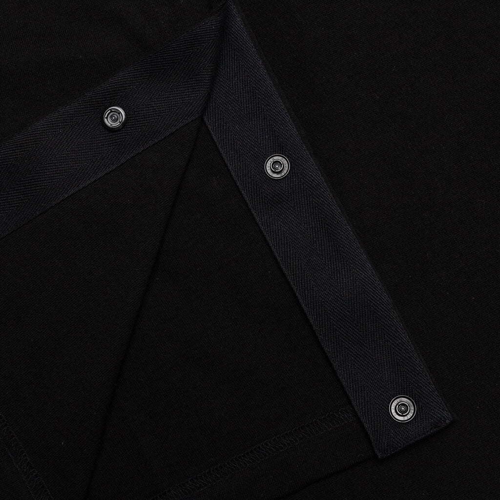 Archive Print Mix L/S T-Shirt - Black/White