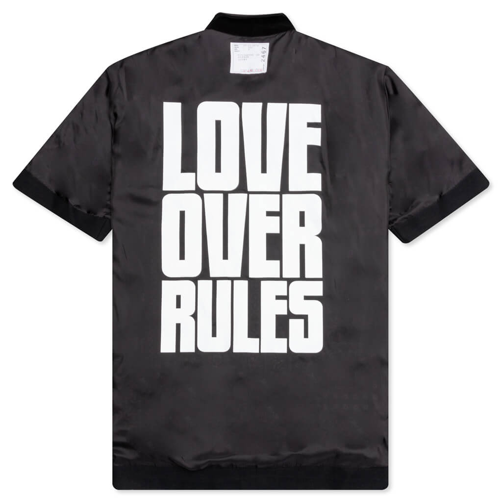 Hank Willis Thomas / Archive Print Mix Shirt - Black/Navy