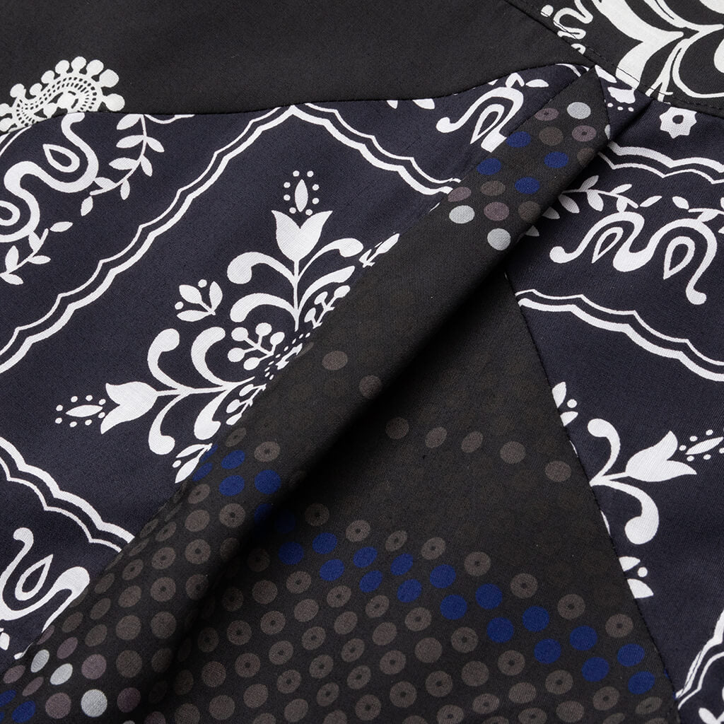 Hank Willis Thomas / Archive Print Mix Shirt - Black/Navy