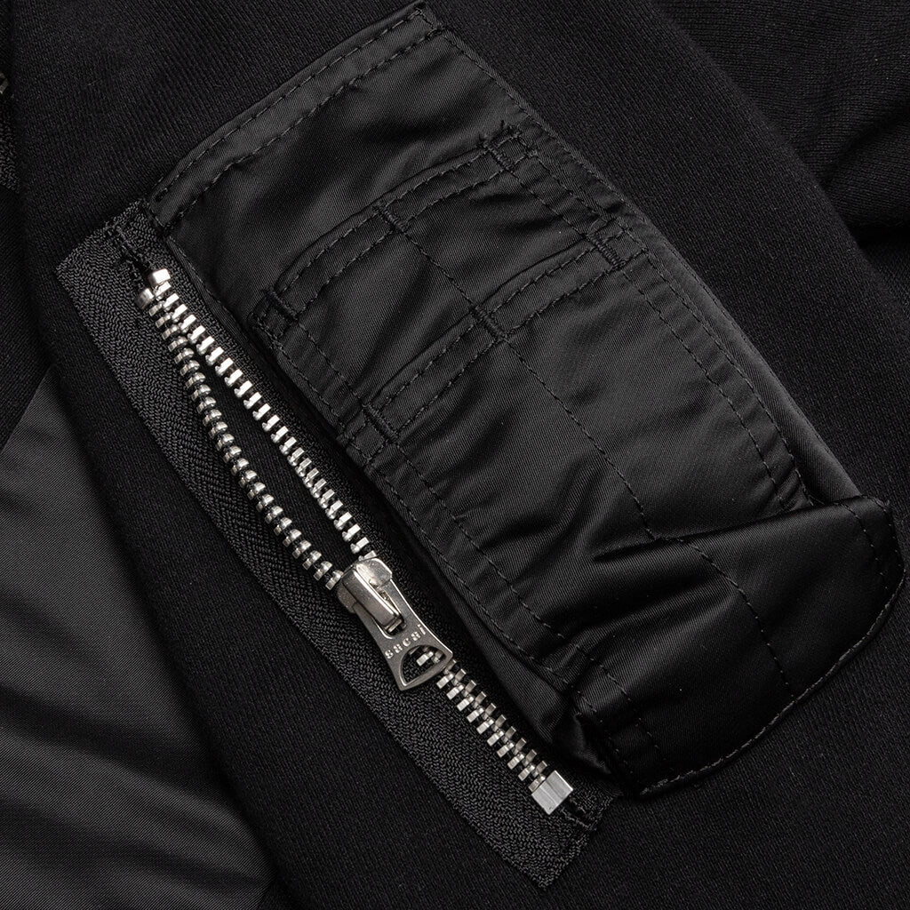 Hank Willis Thomas / Sponge Sweat Hoodie - Black
