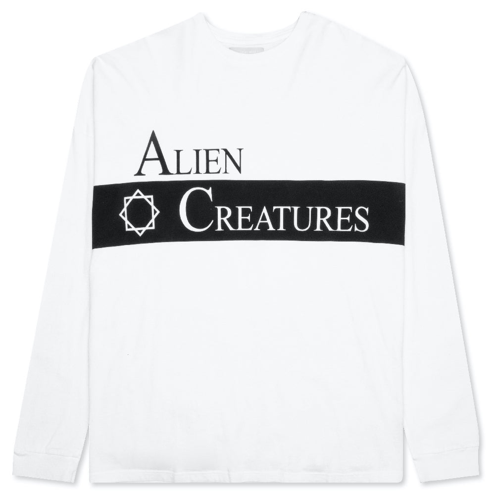 Alien Faith L/S Tee - White