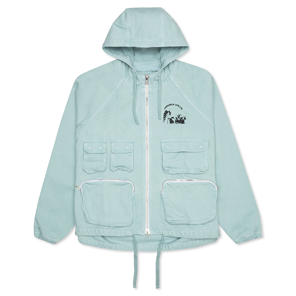 Hunter Zip Up - Teal
