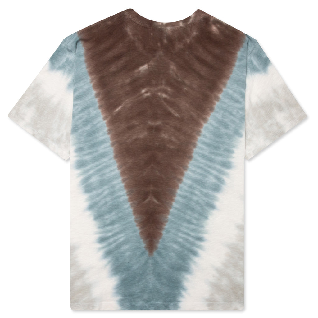 Ritual Tie Dye Tee - White/Brown