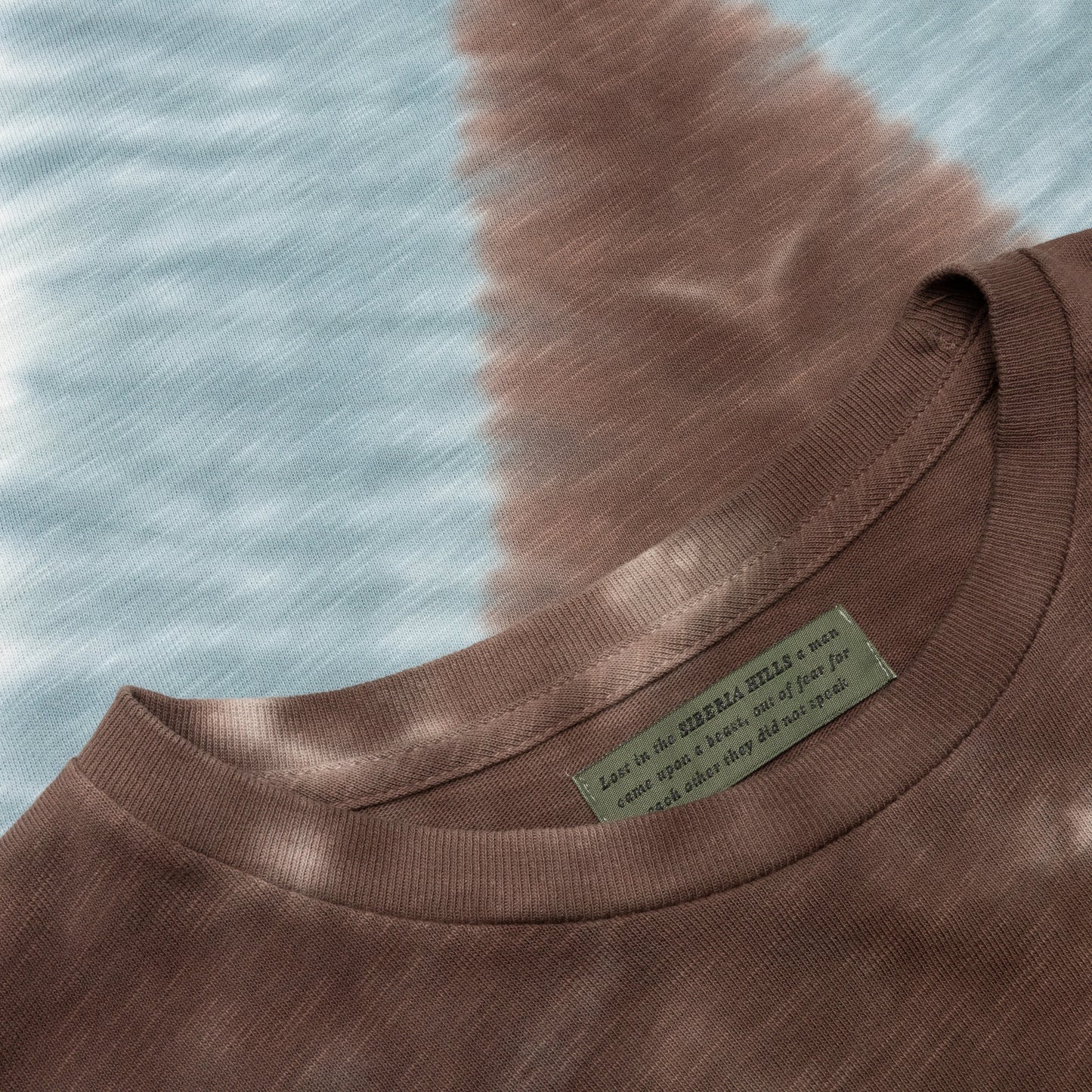 Ritual Tie Dye Tee - White/Brown