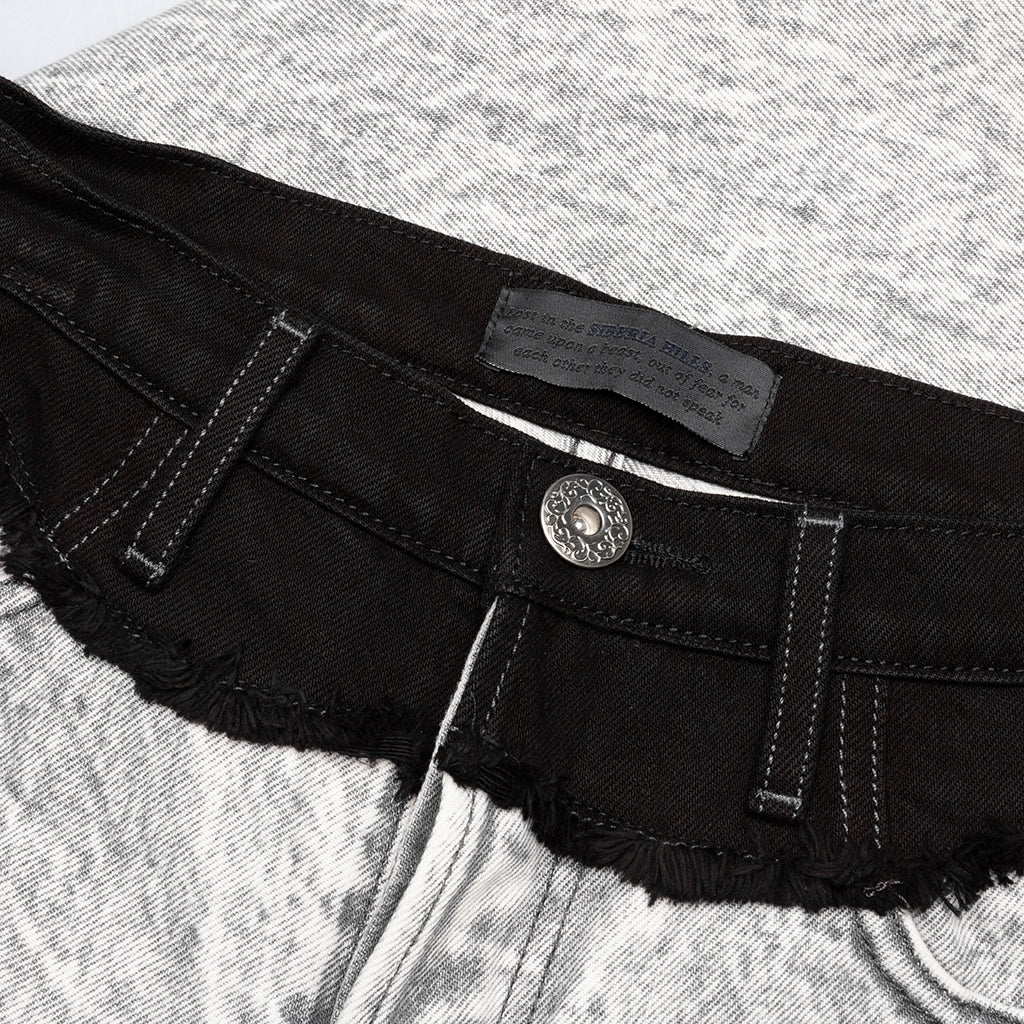 Siberia Mixed Jeans - Grey