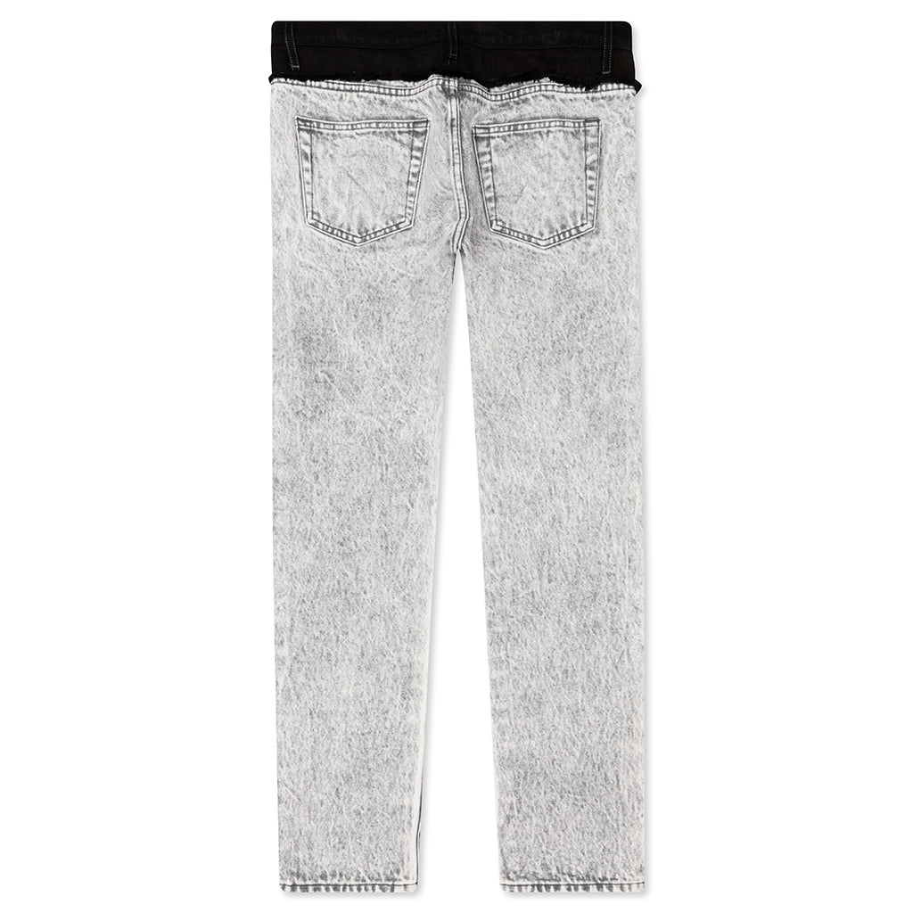Siberia Mixed Jeans - Grey