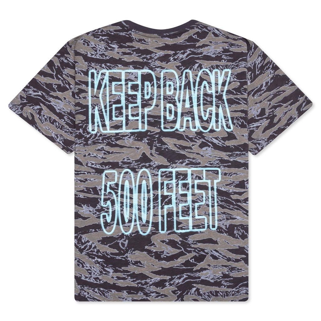 Sickle Camo Logo Tee - Slate Brown