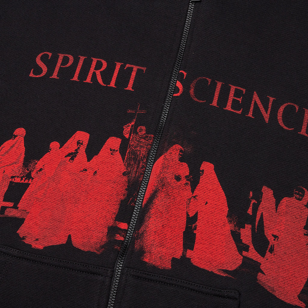 Spirit Science Zip Hoodie - Black