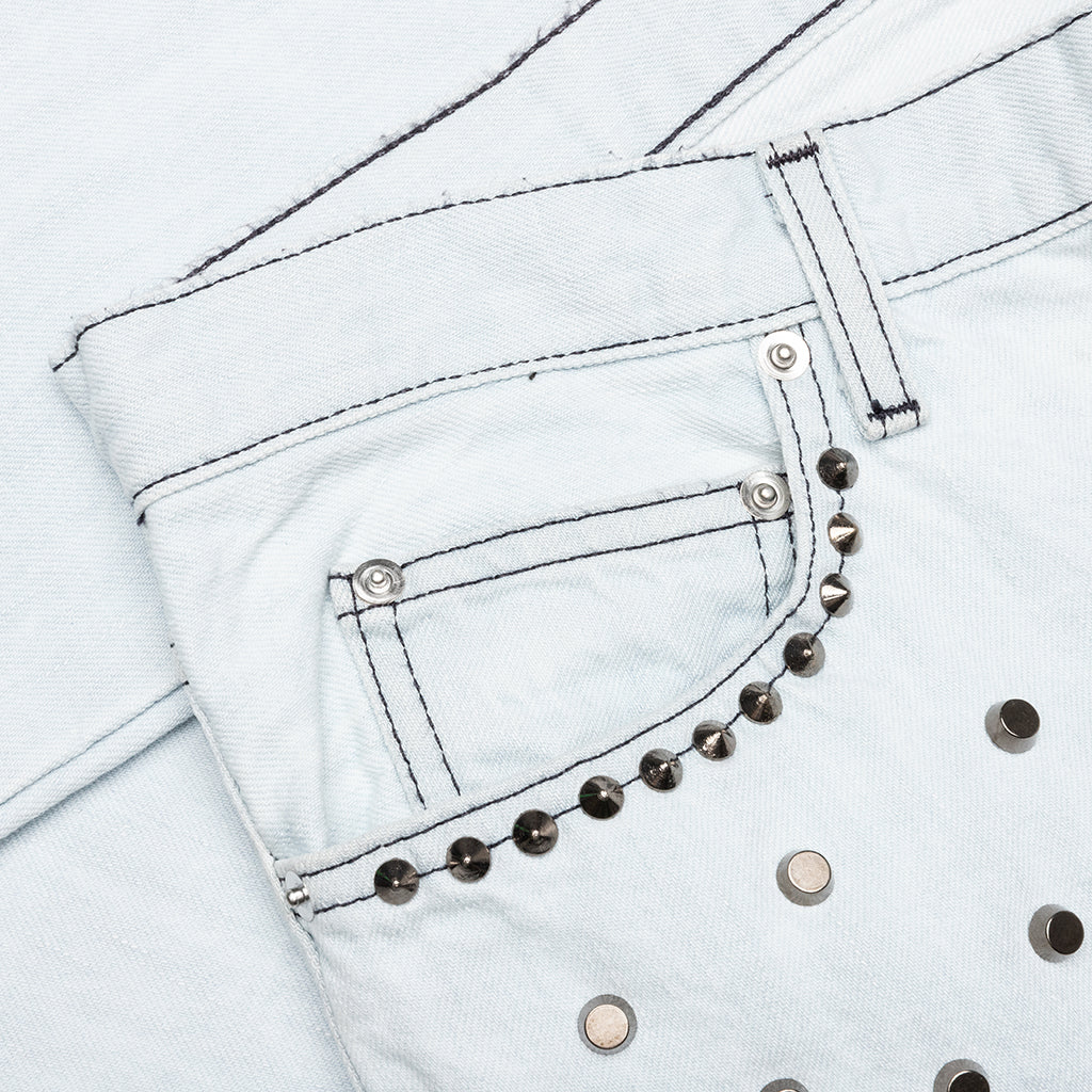 Studded Jeans - Light Wash