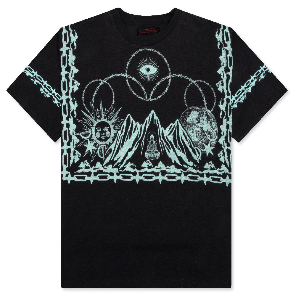 Tibetan Mountain T-Shirt - Black