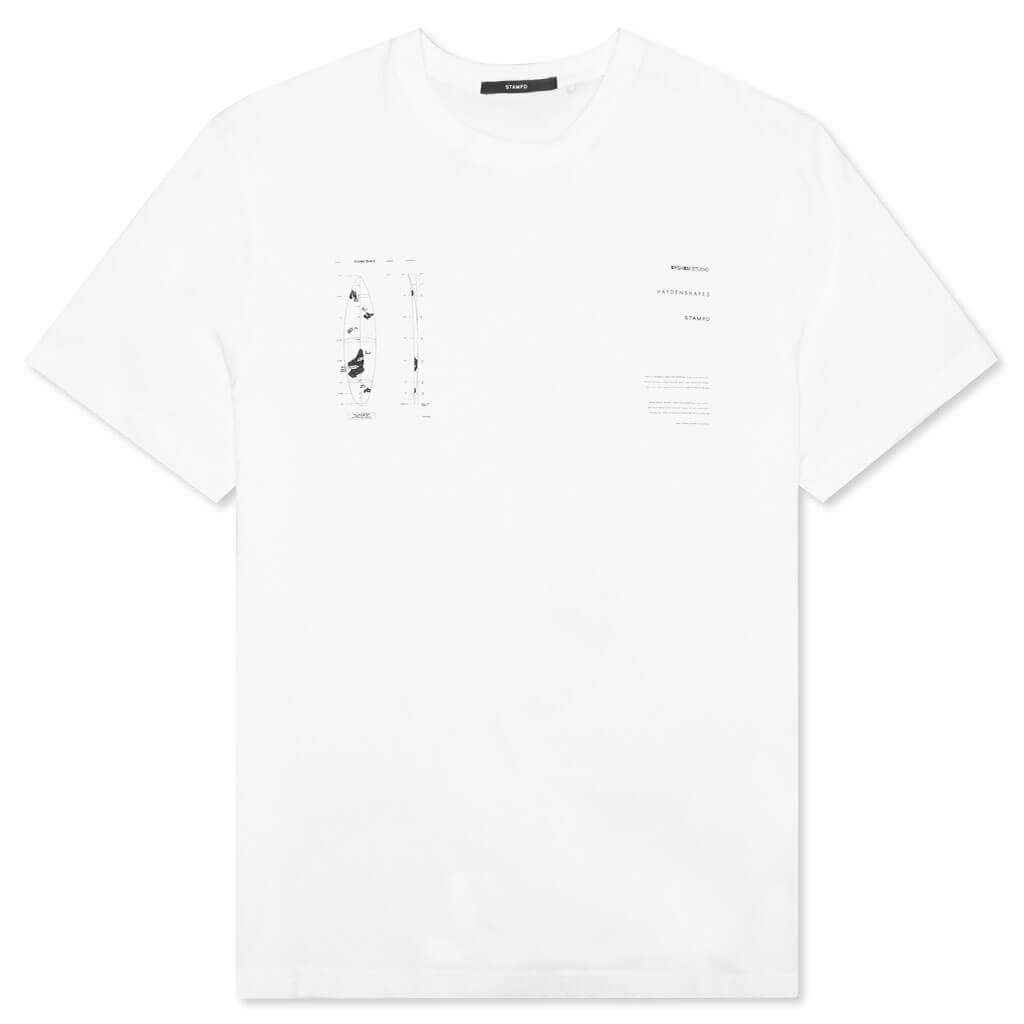 Stampd x Daniel Arsham  Eroded Tee - White