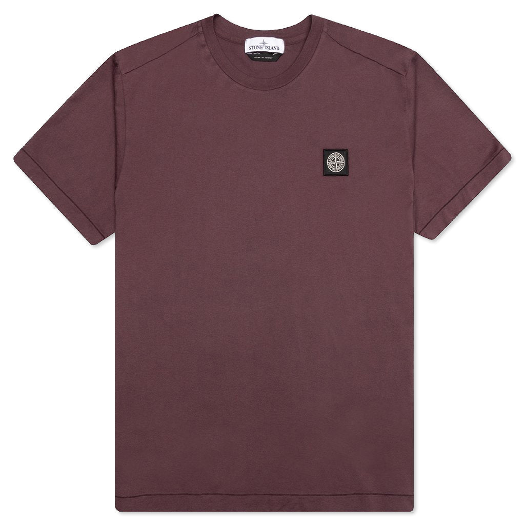 S/S T-Shirt 24113 - Dark Burgundy