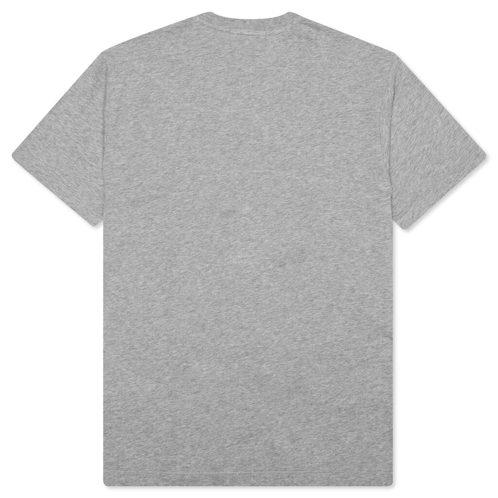 S/S T-Shirt 24113 - Melange Grey