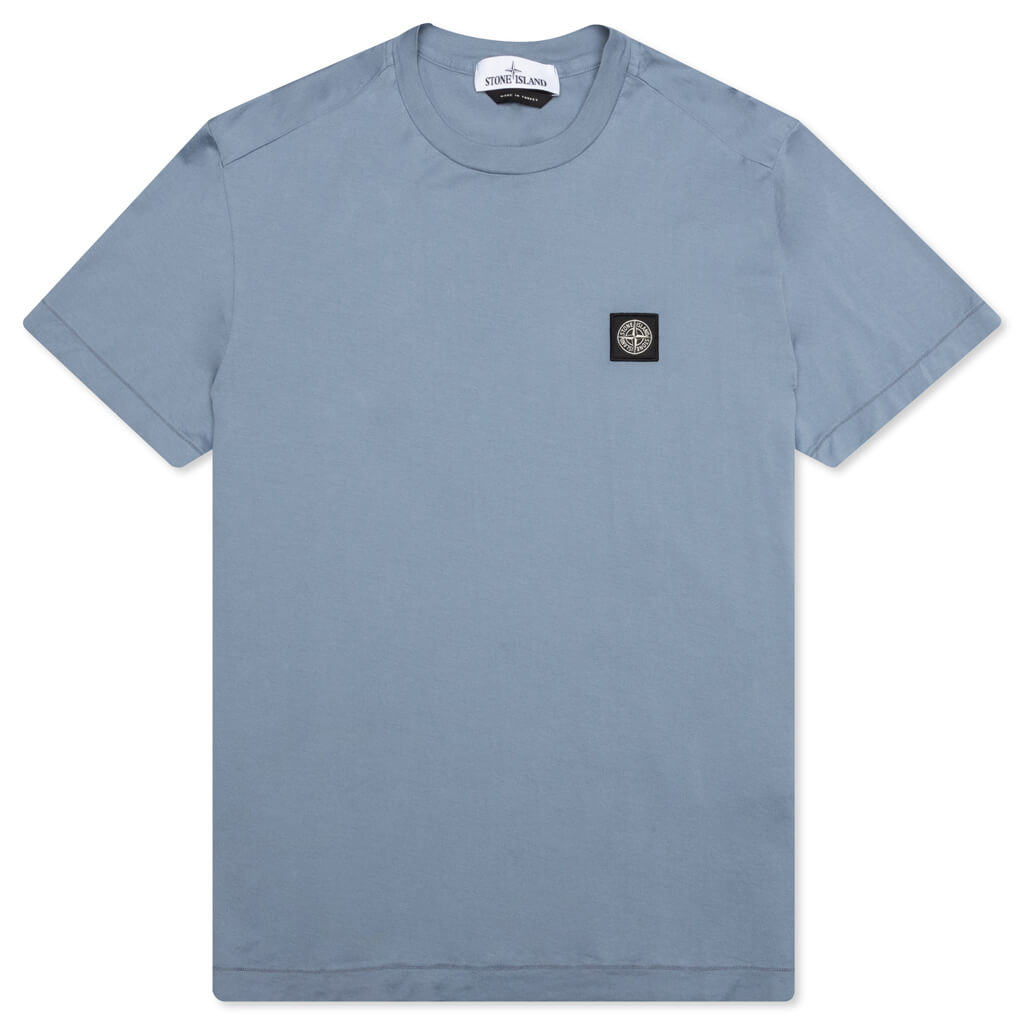 S/S T-Shirt 24113 - Mid Blue