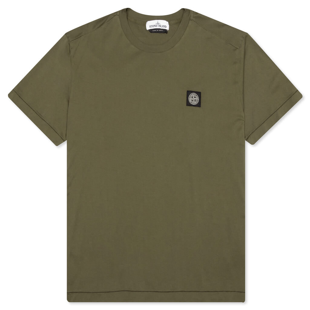 S/S T-Shirt 24113 - Olive