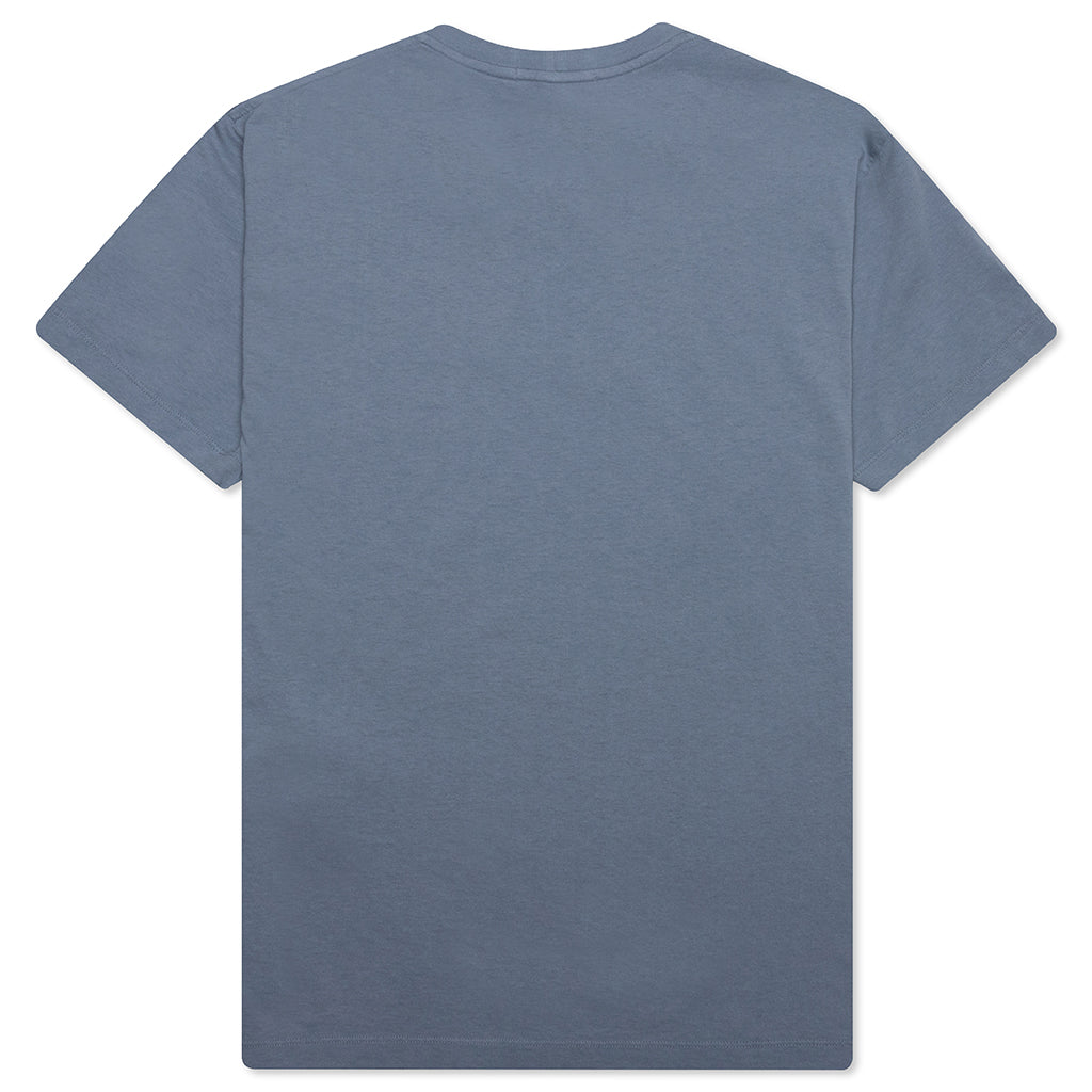 S/S T-Shirt 2NS55 - Mid Blue