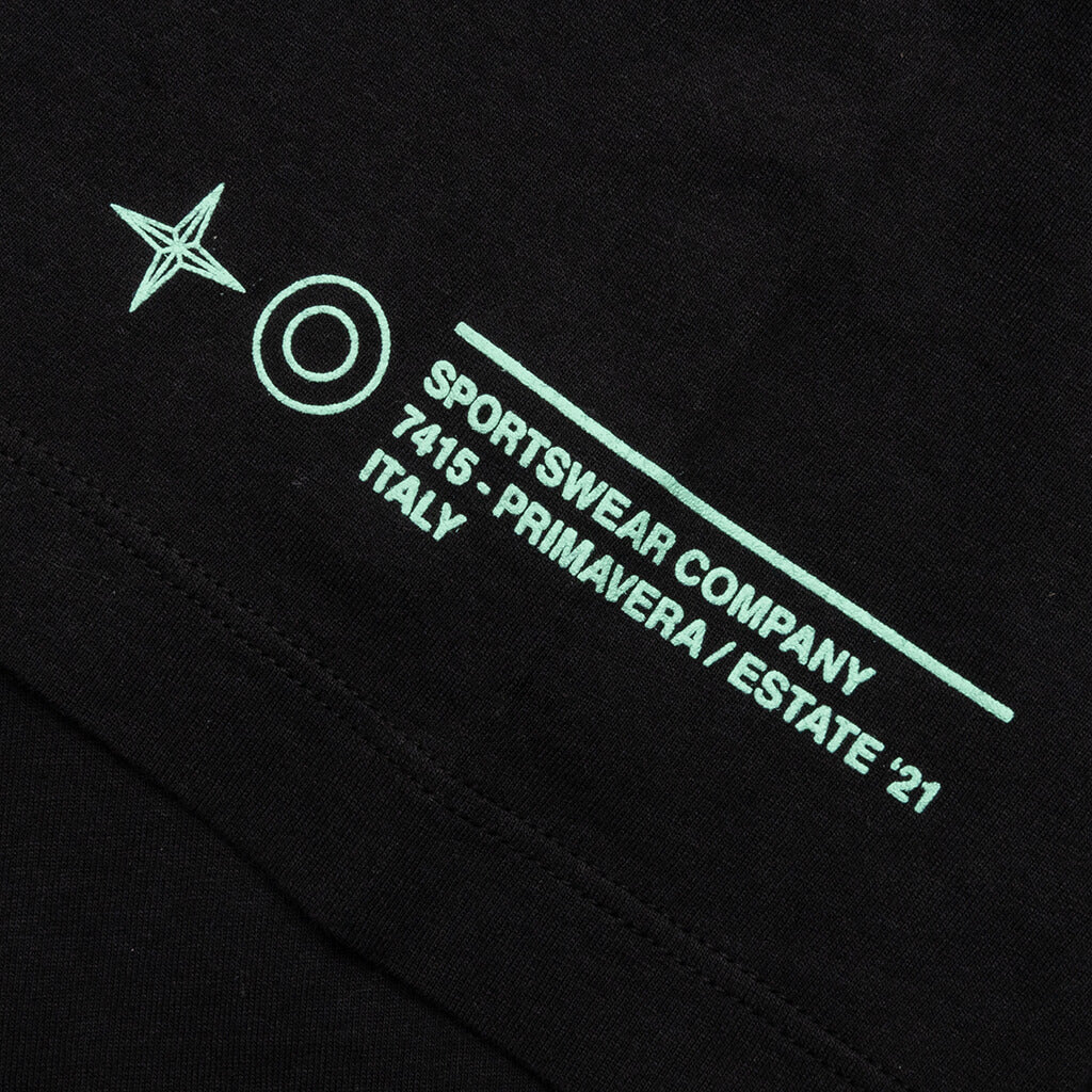 S/S T-Shirt 2NS83 - Black