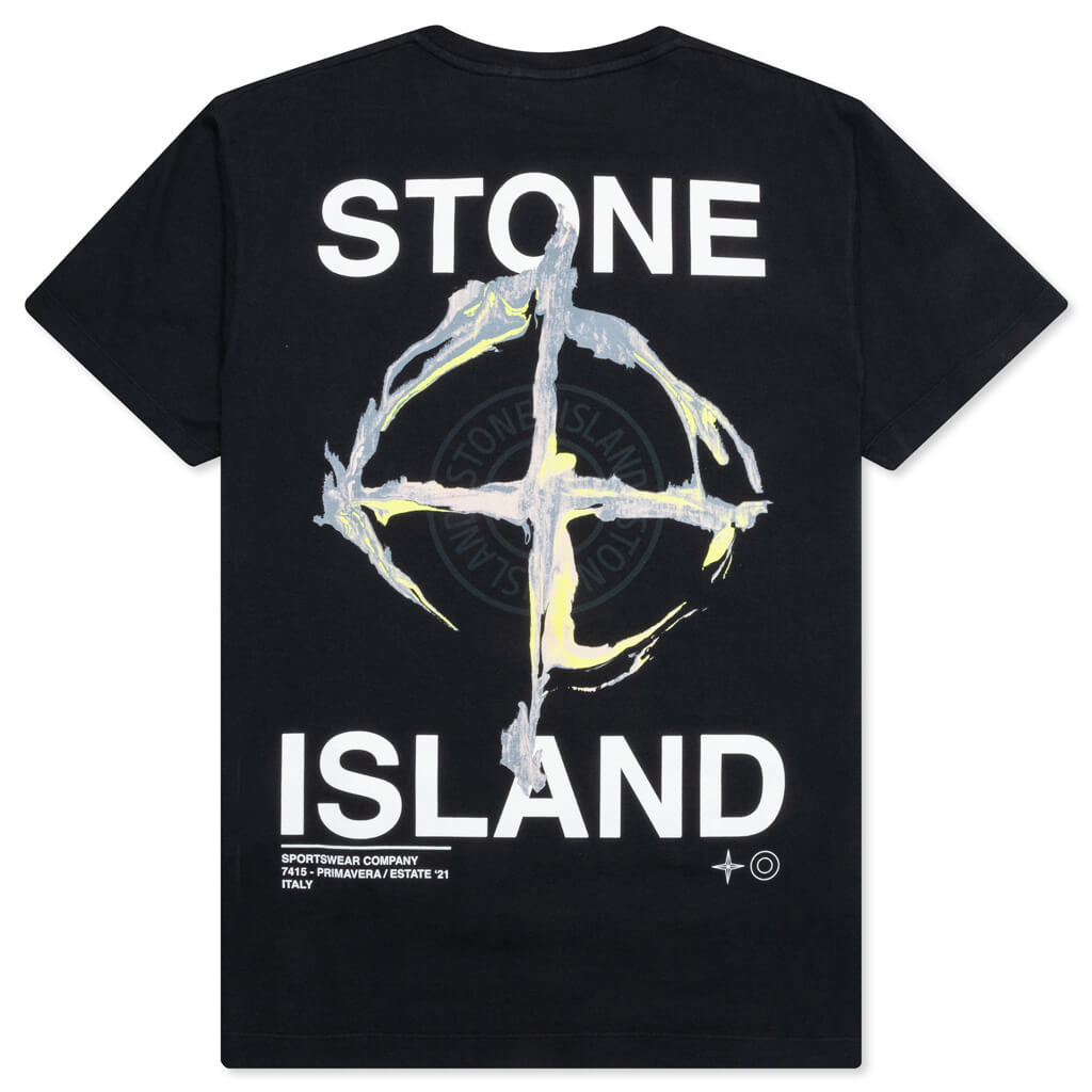 S/S T-Shirt 2NS85 - Navy Blue