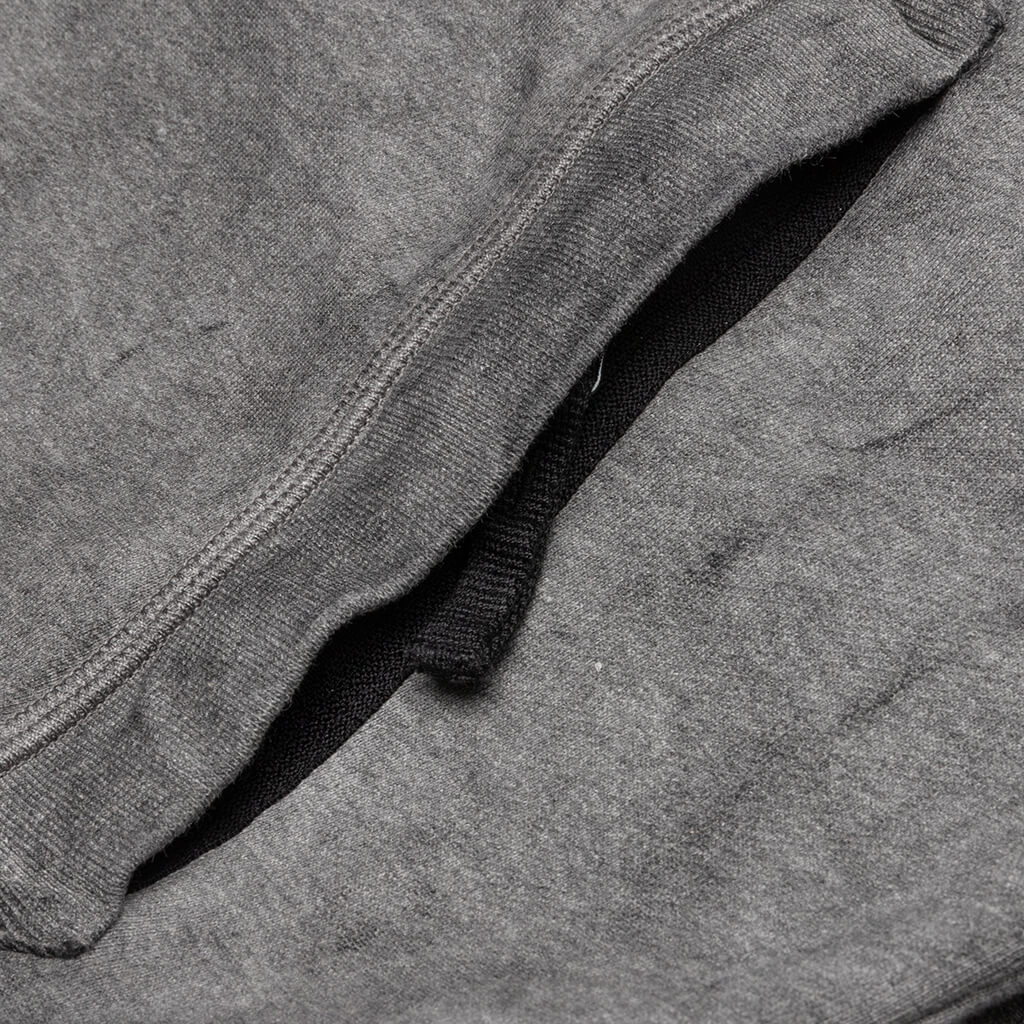 Hooded Sweatshirt 62090 - Melange Black