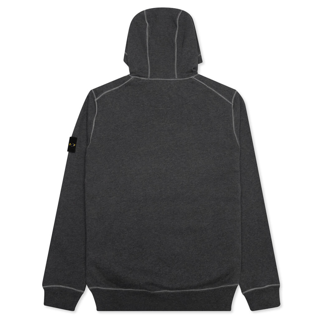Hooded Sweatshirt 64151 - Melange Dark Grey