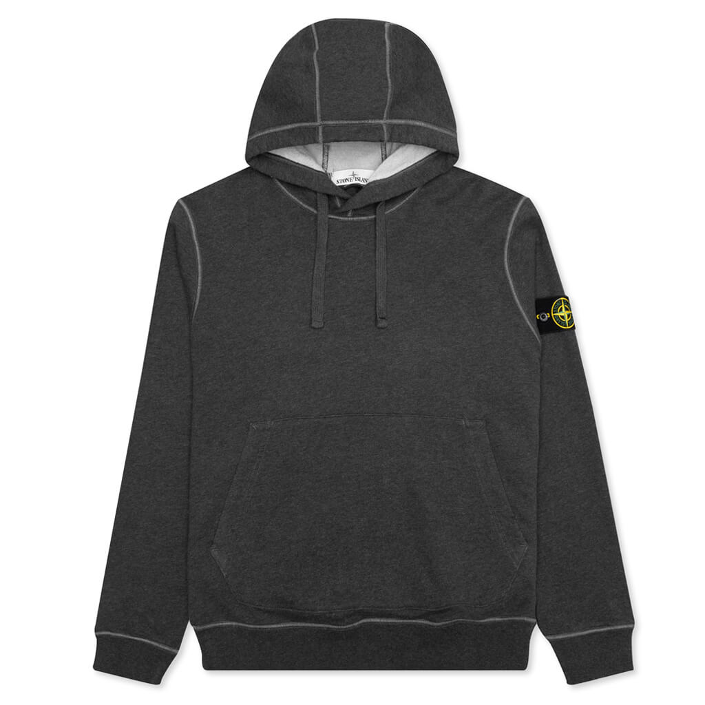 Hooded Sweatshirt 64151 - Melange Dark Grey