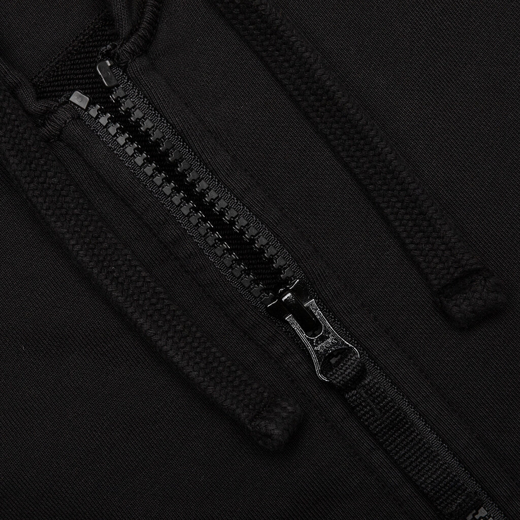 Full Zip Hooded Sweatshirt 64251 - Black