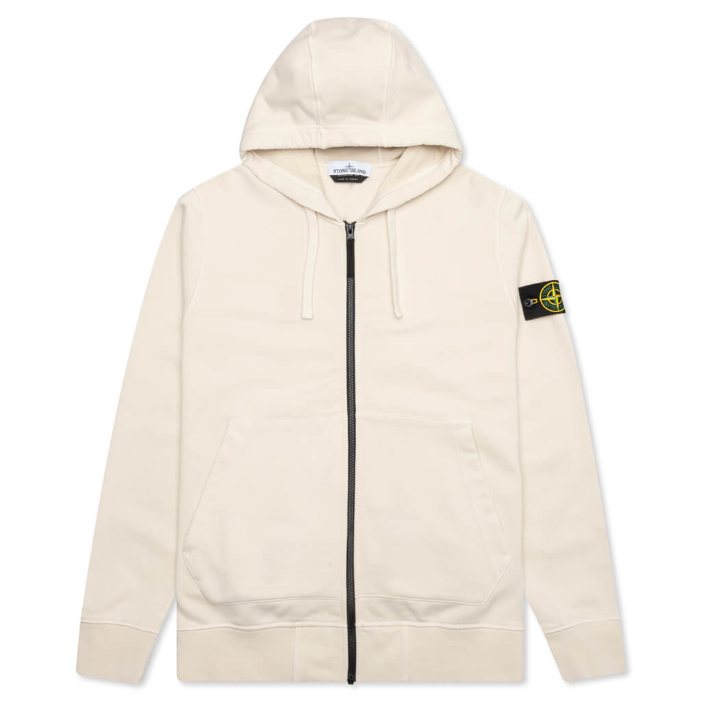 Full Zip Hooded Sweatshirt 64251 - Ivory
