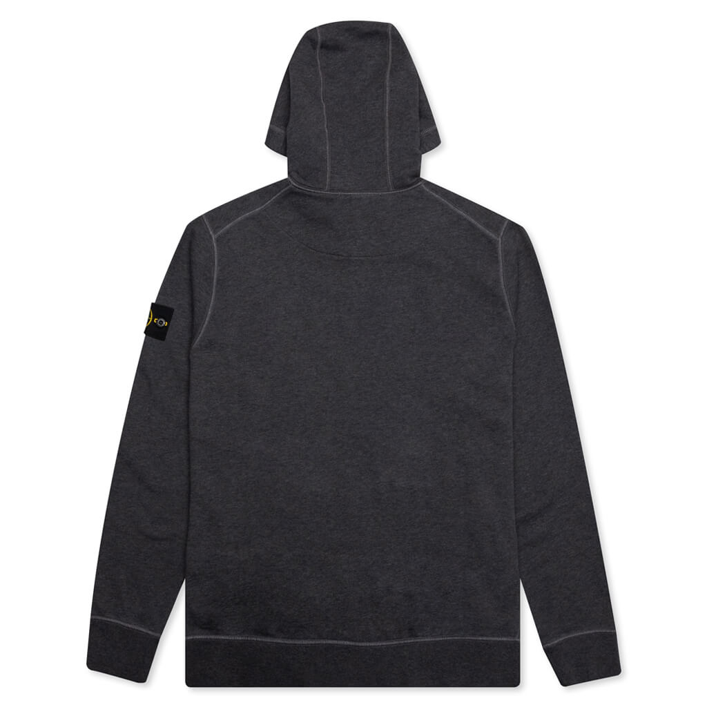 Full Zip Hooded Sweatshirt 64251 - Melange Dark Grey