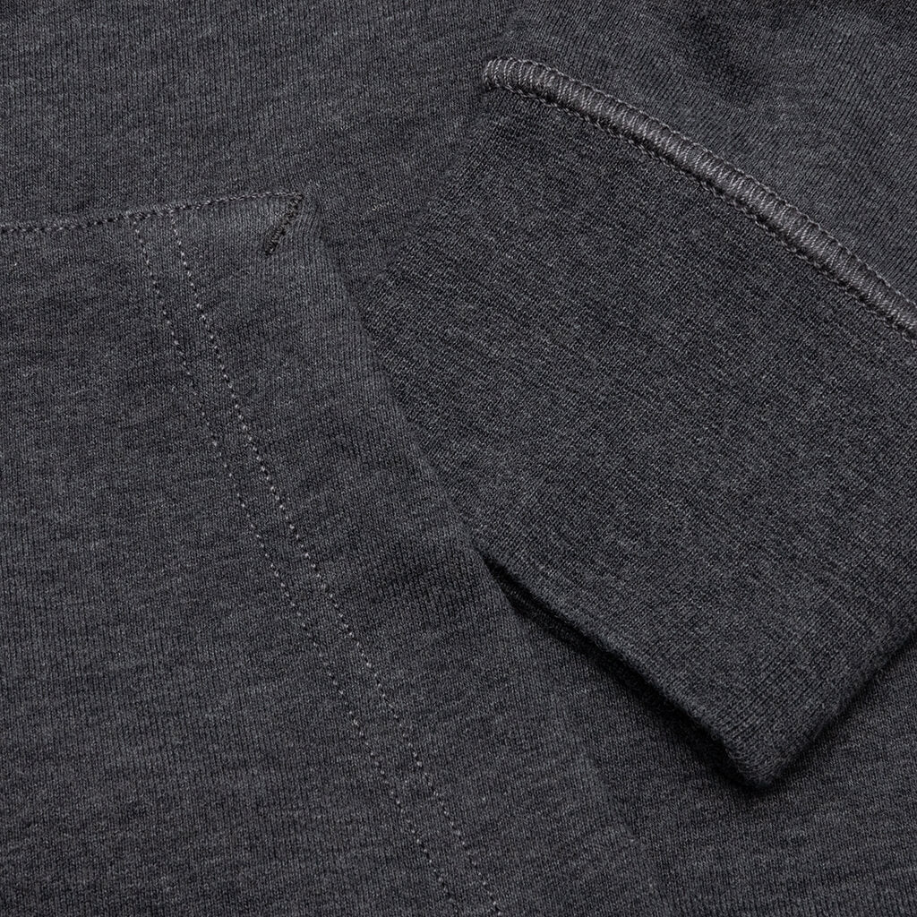 Full Zip Hooded Sweatshirt 64251 - Melange Dark Grey