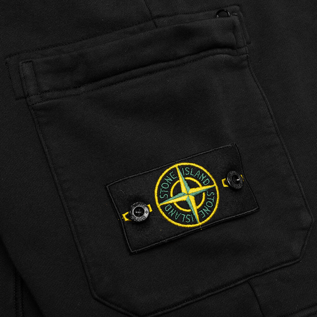 Bermuda Cargo Shorts 64651 - Black